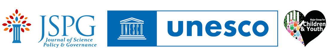 Logos of JSPG, UNESCO and UNMGCY.